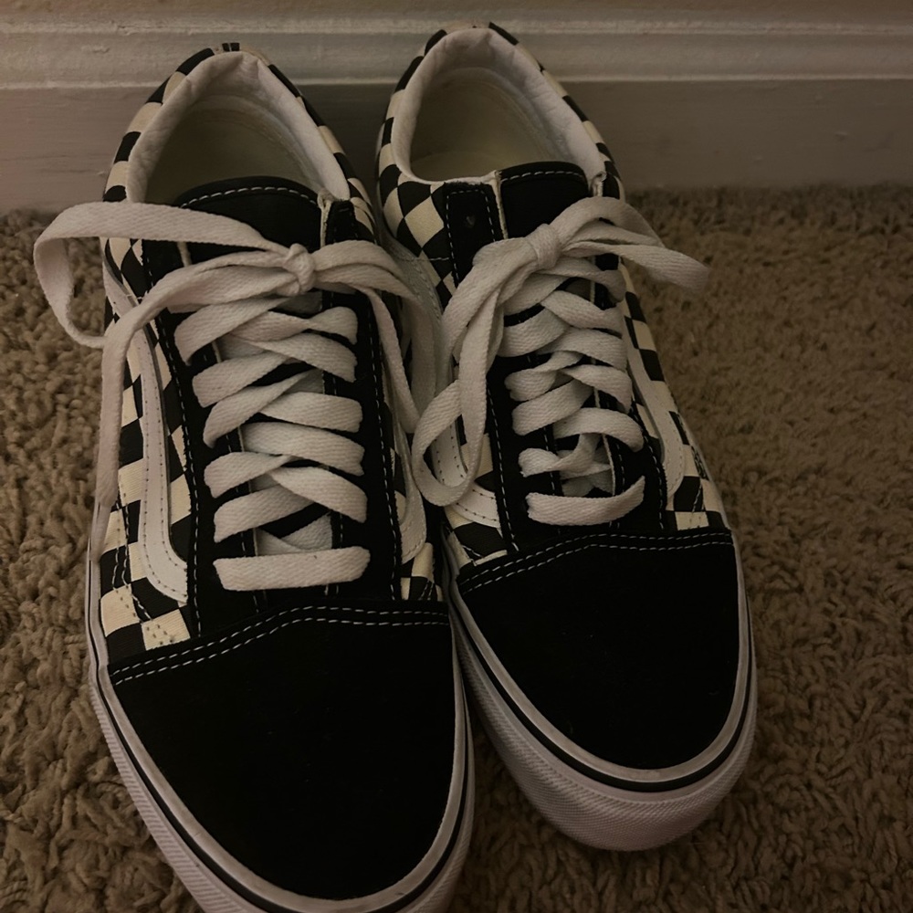 Checkered Vans - image 4